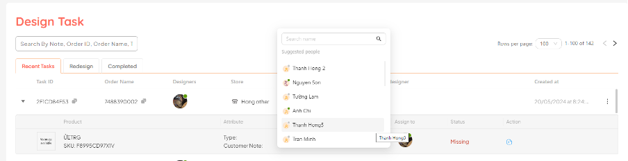 Design Task Guideline