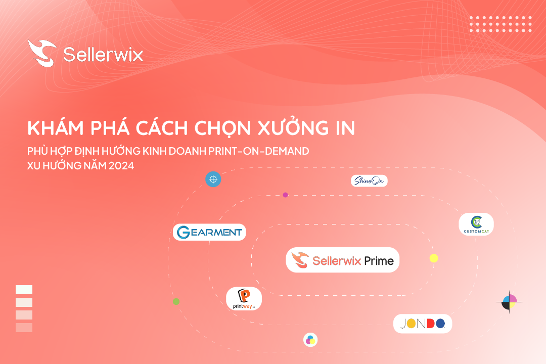 Khám phá cách chọn xưởng in print-on-demand phù hợp định hướng kinh doanh xu hướng năm 2024