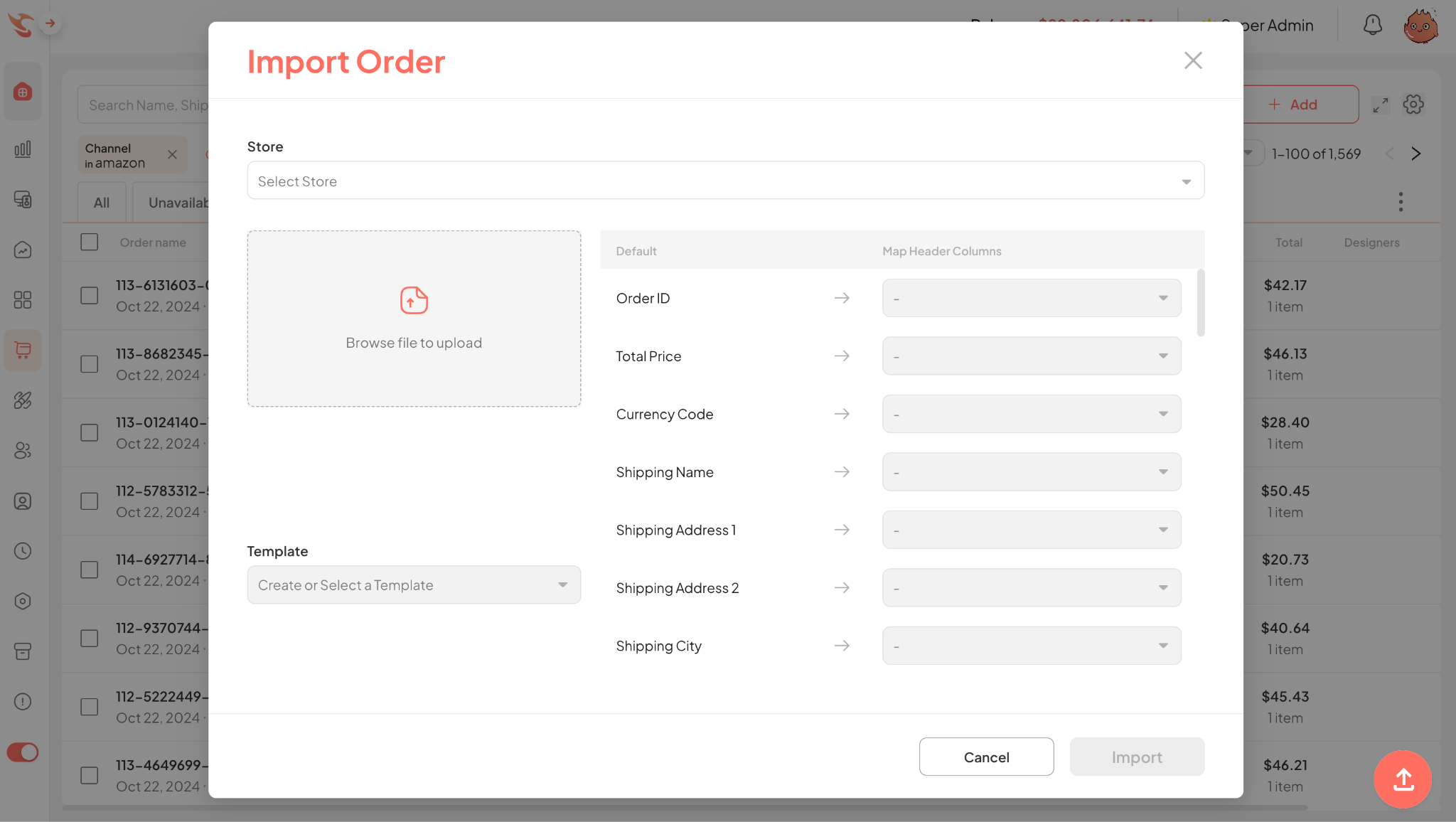 Order Management