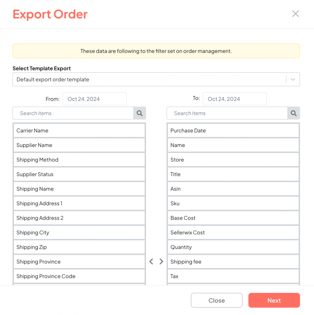 Order Management