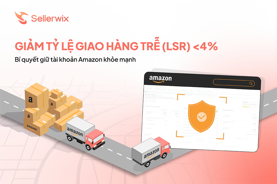 Giảm tỷ lệ giao hàng trễ dưới 4%