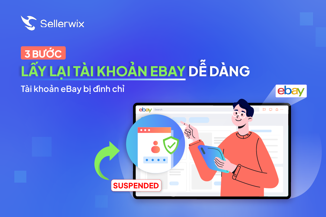 Tài khoản eBay bị đình chỉ