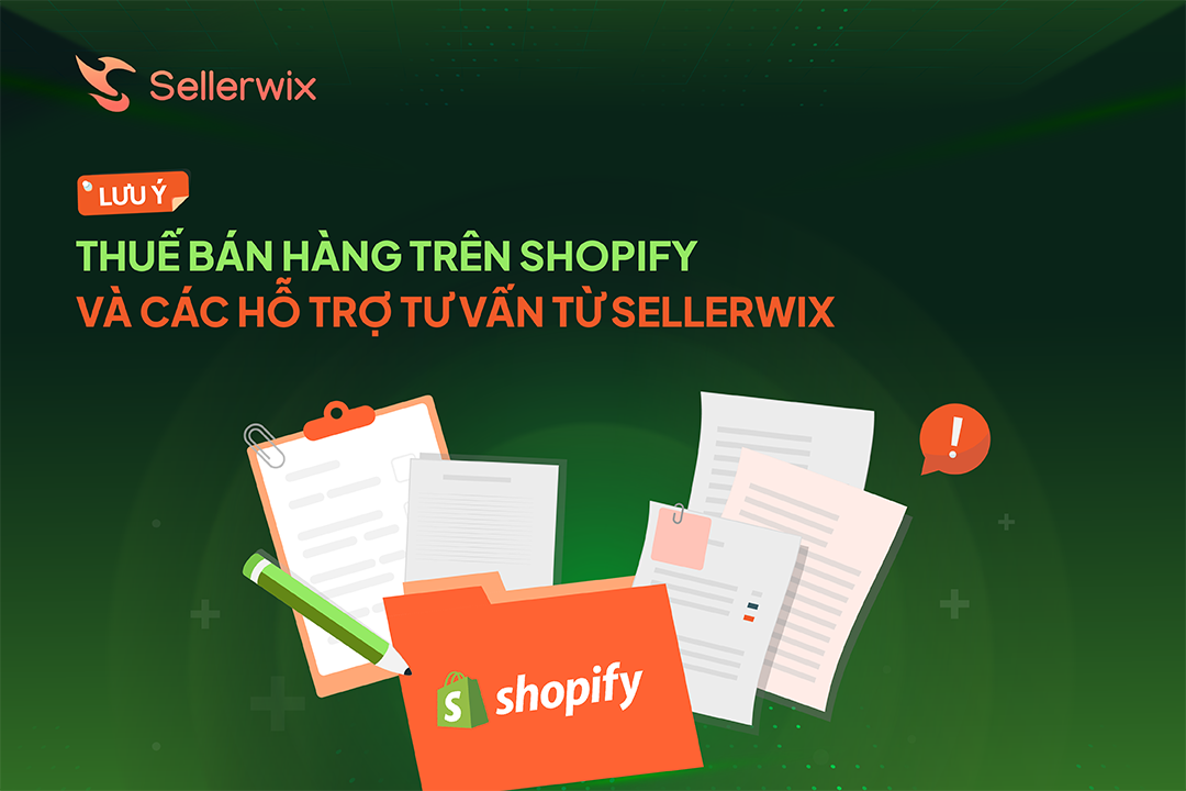 thuế bán hàng trên Shopify