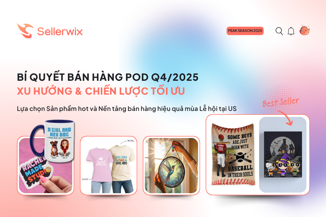kinh doanh Print-on-demand 2025