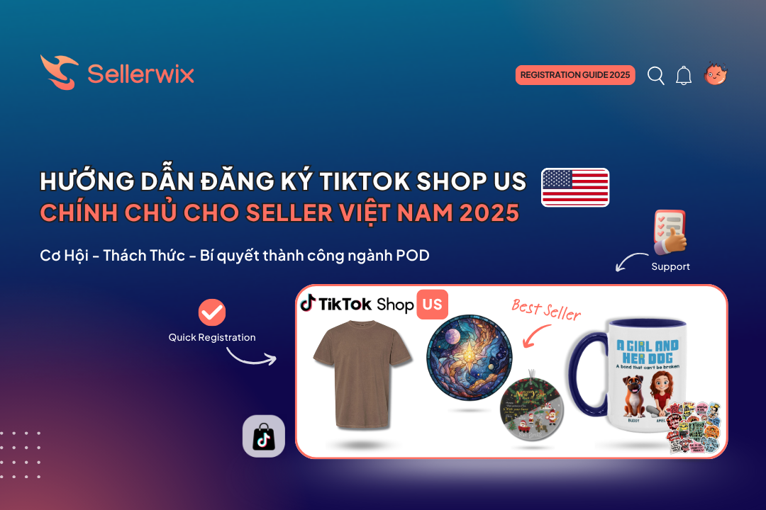Đăng ký TikTok Shop US