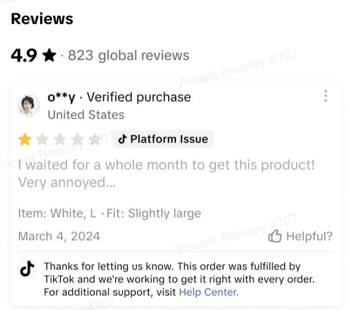 Product Ratings